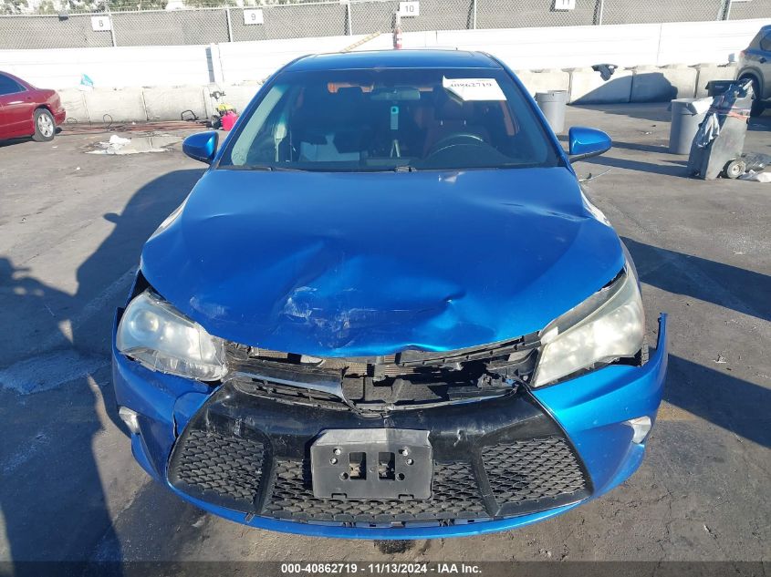 2016 TOYOTA CAMRY SE - 4T1BF1FK3GU568361