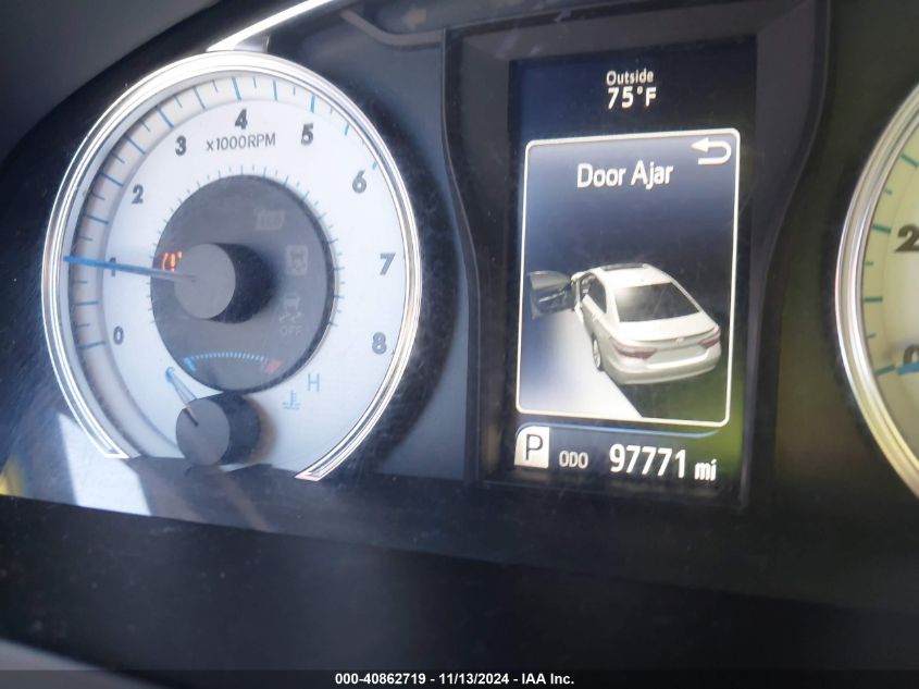 2016 TOYOTA CAMRY SE - 4T1BF1FK3GU568361