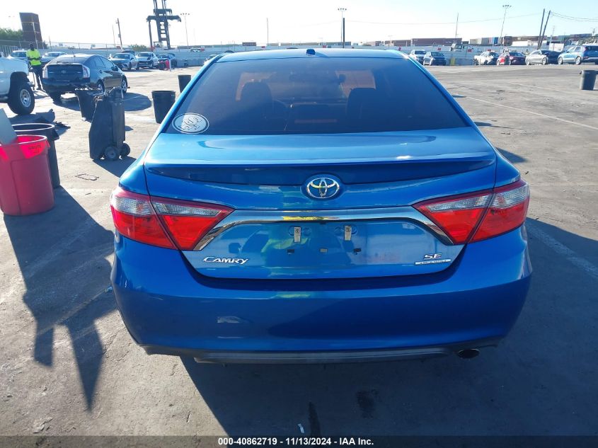 2016 TOYOTA CAMRY SE - 4T1BF1FK3GU568361