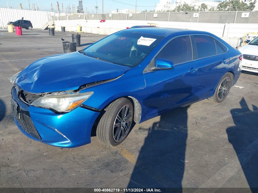 2016 TOYOTA CAMRY SE - 4T1BF1FK3GU568361