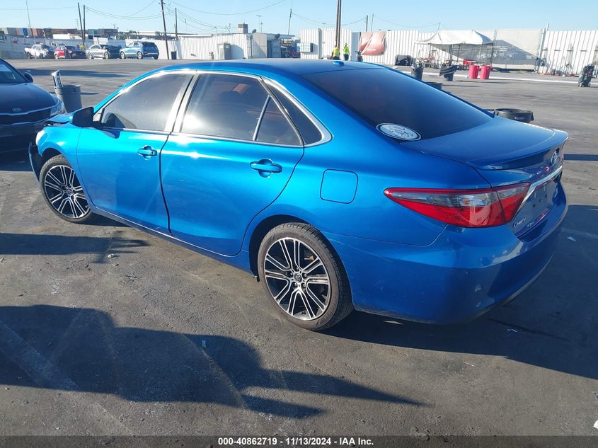2016 TOYOTA CAMRY SE - 4T1BF1FK3GU568361