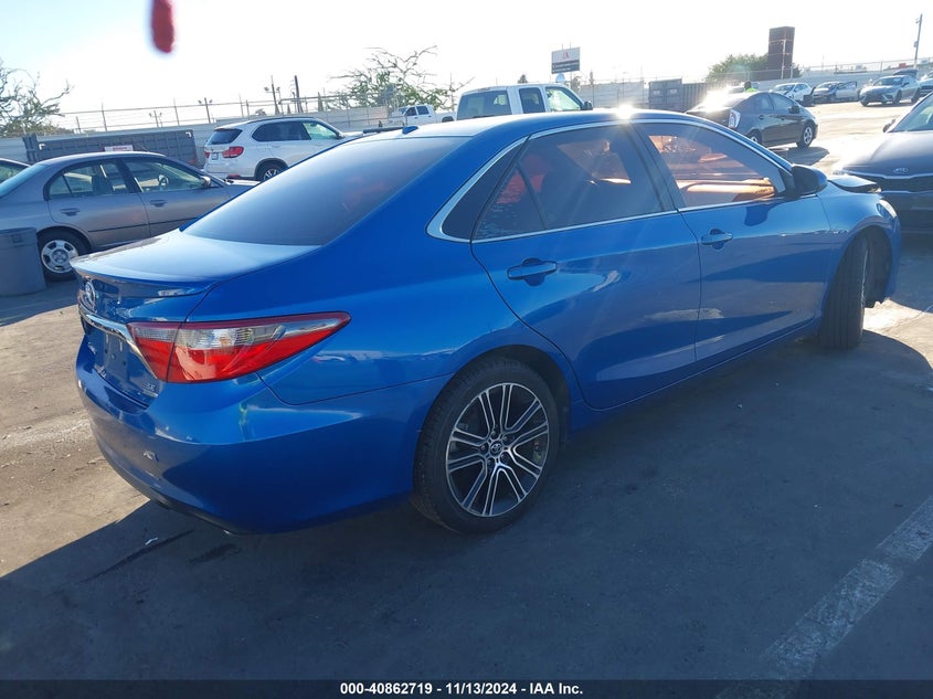 2016 TOYOTA CAMRY SE - 4T1BF1FK3GU568361