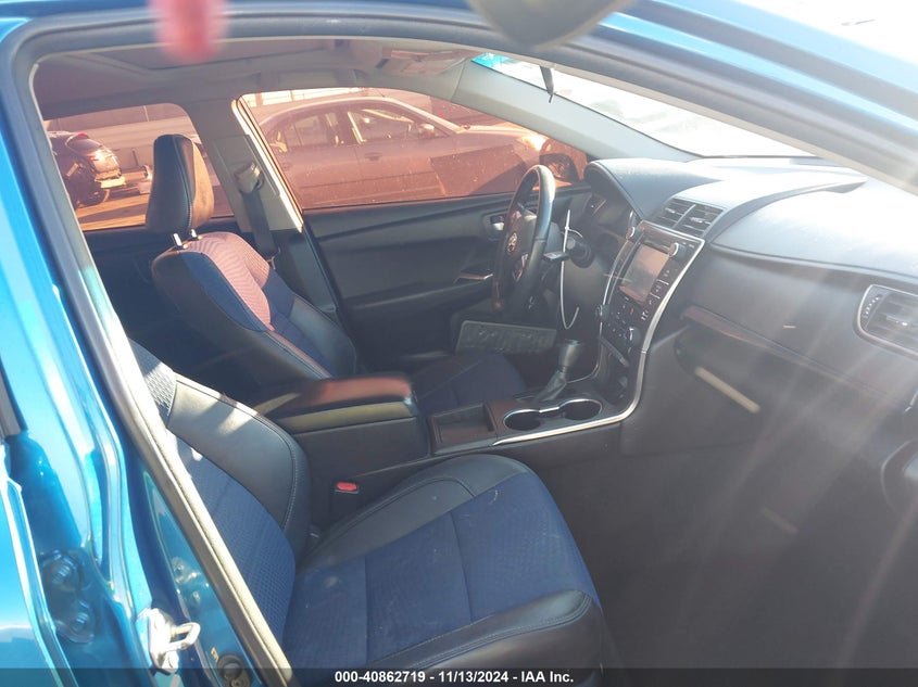 2016 TOYOTA CAMRY SE - 4T1BF1FK3GU568361