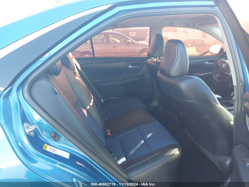 2016 TOYOTA CAMRY SE - 4T1BF1FK3GU568361