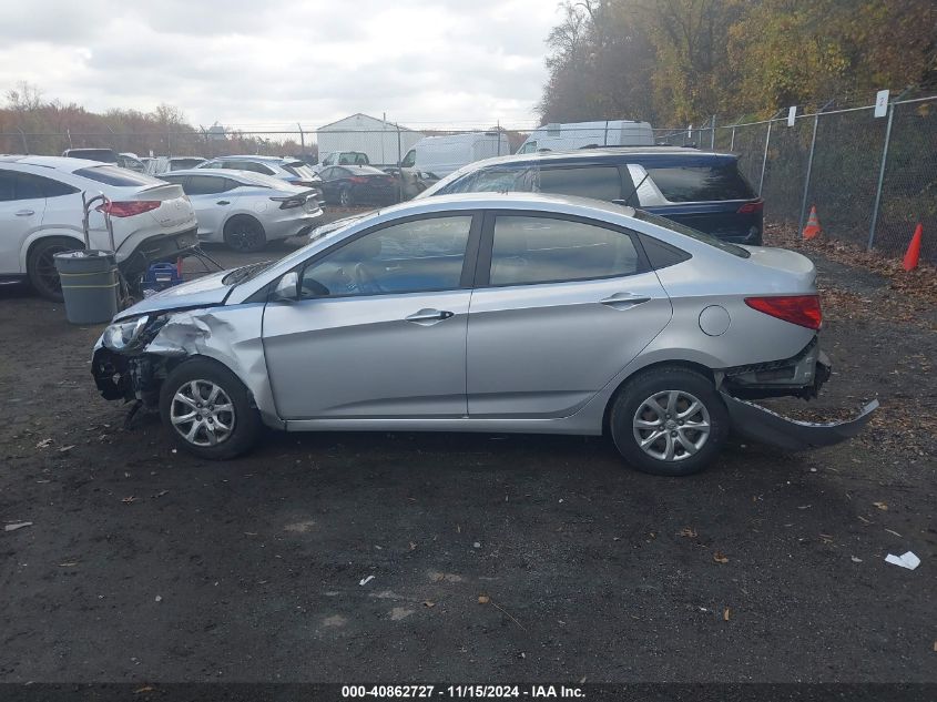 2013 Hyundai Accent Gls VIN: KMHCT4AE8DU273199 Lot: 40862727