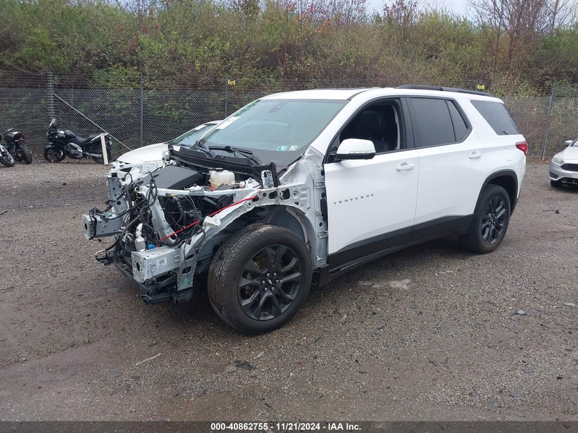 2020 CHEVROLET TRAVERSE AWD RS - 1GNEVJKW4LJ292370