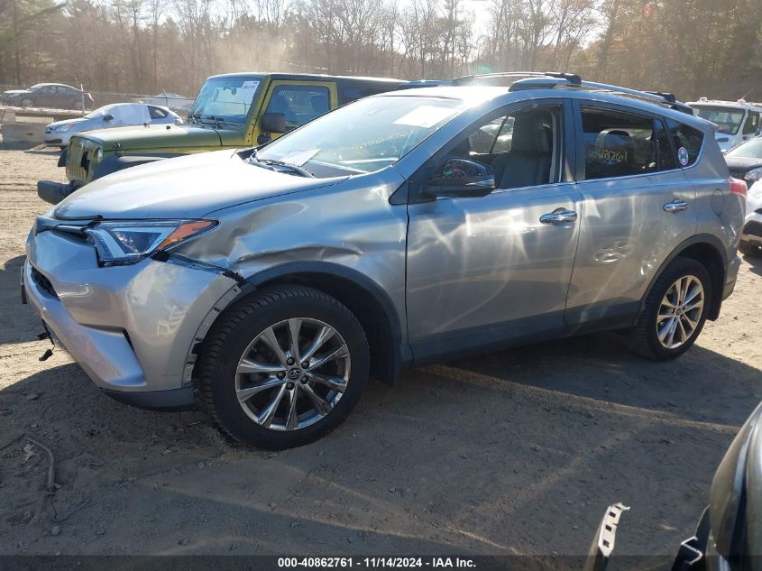 2018 Toyota Rav4 Limited/Se/Platinum VIN: 2T3DFREV6JW762299 Lot: 40862761