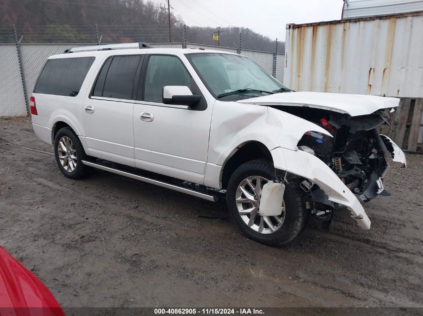 2016 Ford Expedition Max Limited VIN: 1FMJK2ATXGEF46865 Lot: 40862905