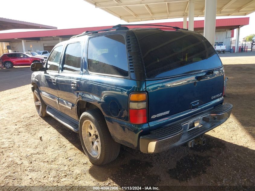 2005 Chevrolet Tahoe Lt VIN: 1GNEC13T85R132636 Lot: 40862906