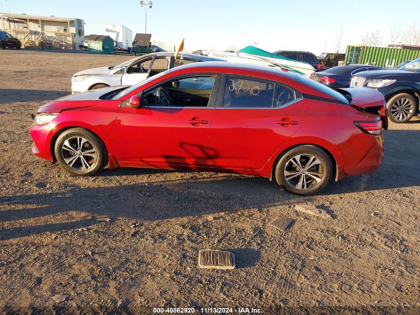 2021 Nissan Sentra Sv Xtronic Cvt VIN: 3N1AB8CV9MY319500 Lot: 40862920