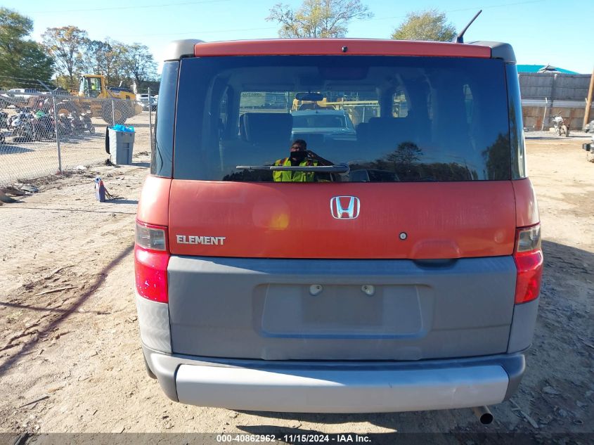 2003 Honda Element Ex VIN: 5J6YH28593L027721 Lot: 40862962