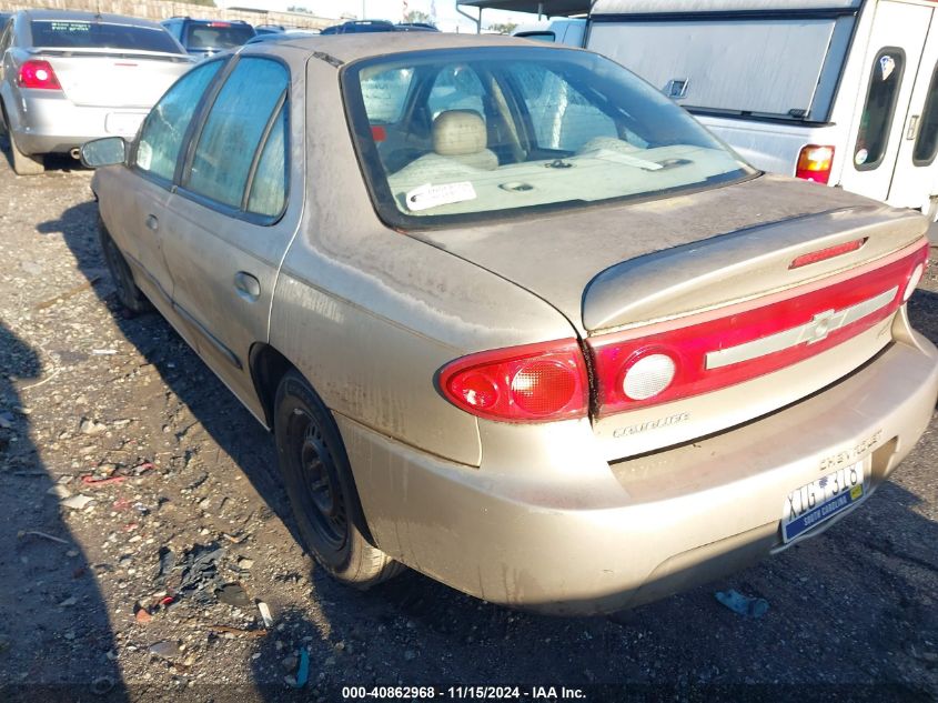 2003 Chevrolet Cavalier VIN: 1G1JC52F137138709 Lot: 40862968