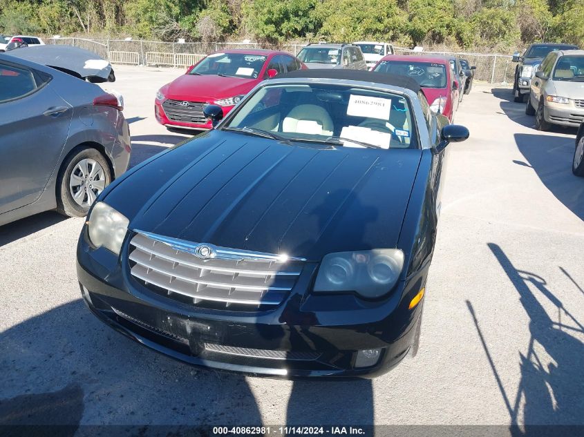 2005 Chrysler Crossfire Limited VIN: 1C3AN65L05X050458 Lot: 40862981