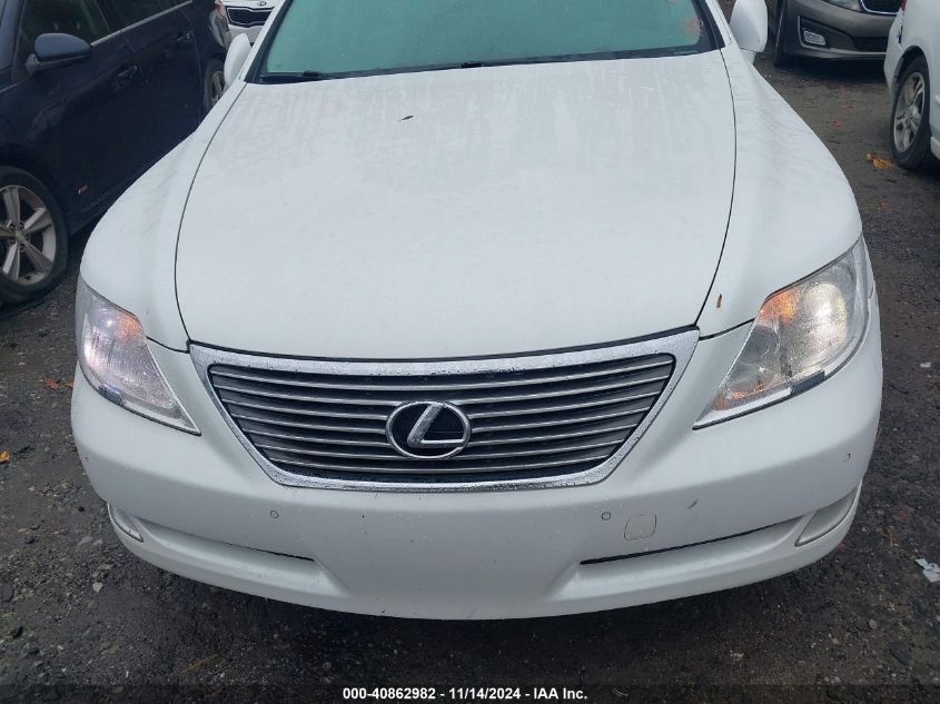 2009 Lexus Ls 460 VIN: JTHBL46F495090237 Lot: 40862982