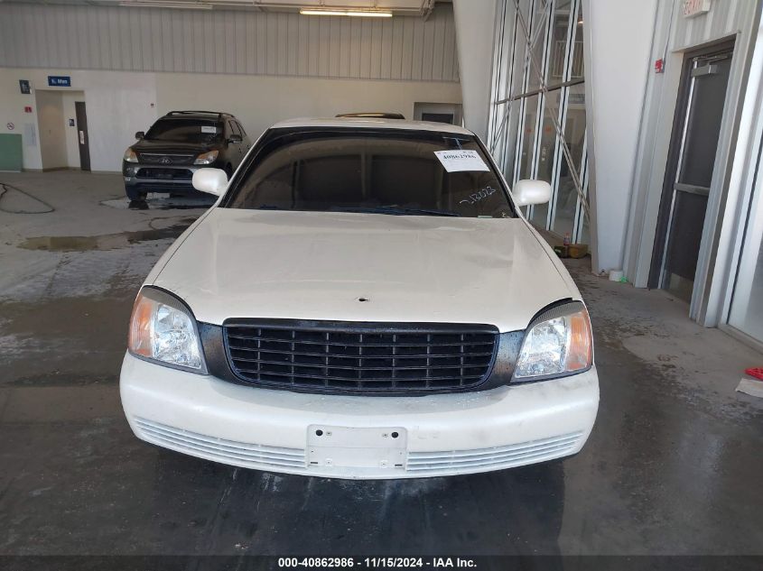 2000 Cadillac Deville Standard VIN: 1G6KD54YXYU213023 Lot: 40862986