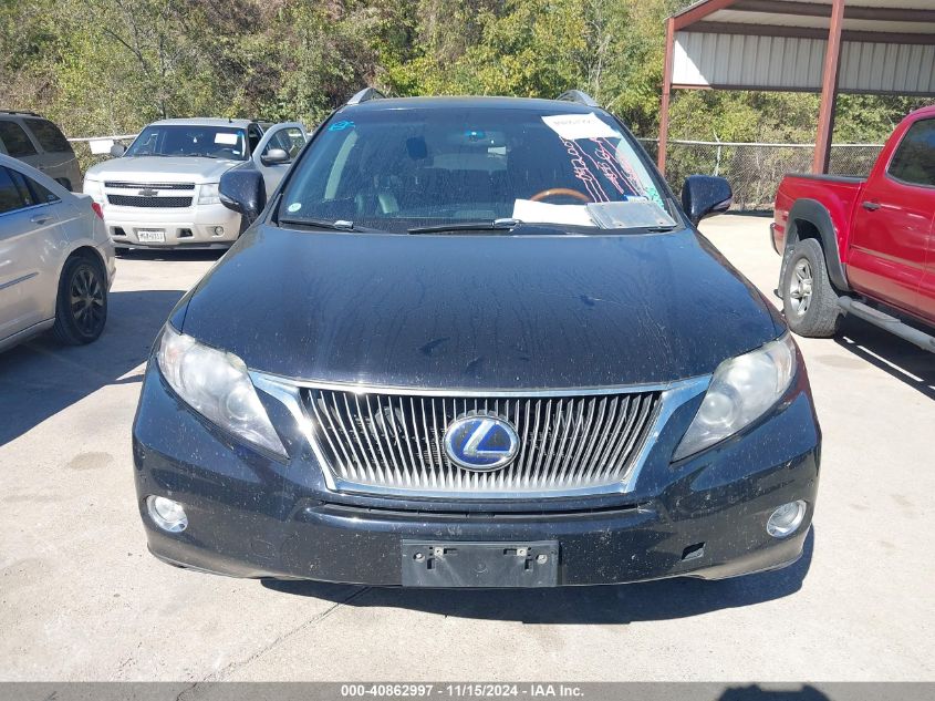 2011 Lexus Rx 450H VIN: JTJBC1BA3B2042002 Lot: 40862997