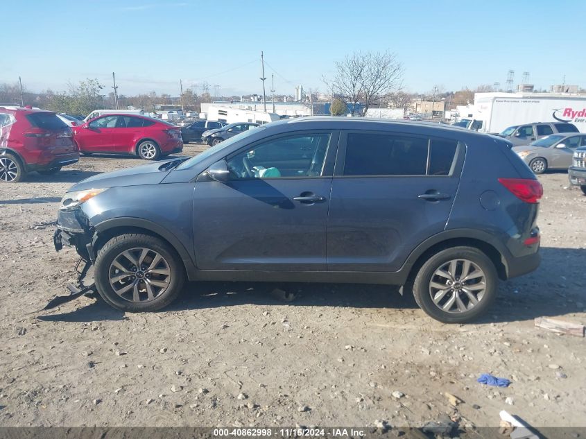 2014 Kia Sportage Lx VIN: KNDPB3AC6E7667060 Lot: 40862998