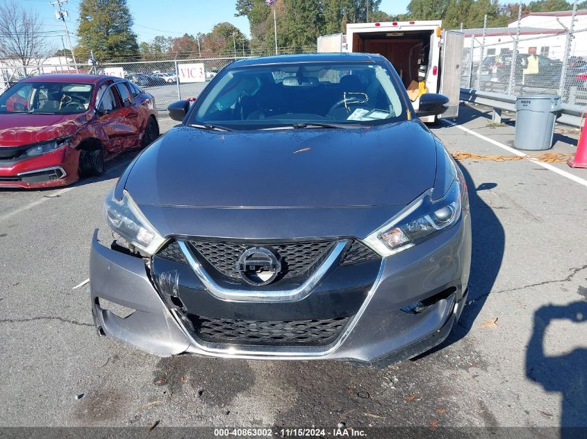 2018 Nissan Maxima 3.5 Sl VIN: 1N4AA6AP5JC391796 Lot: 40863002