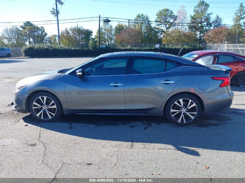 2018 Nissan Maxima 3.5 Sl VIN: 1N4AA6AP5JC391796 Lot: 40863002