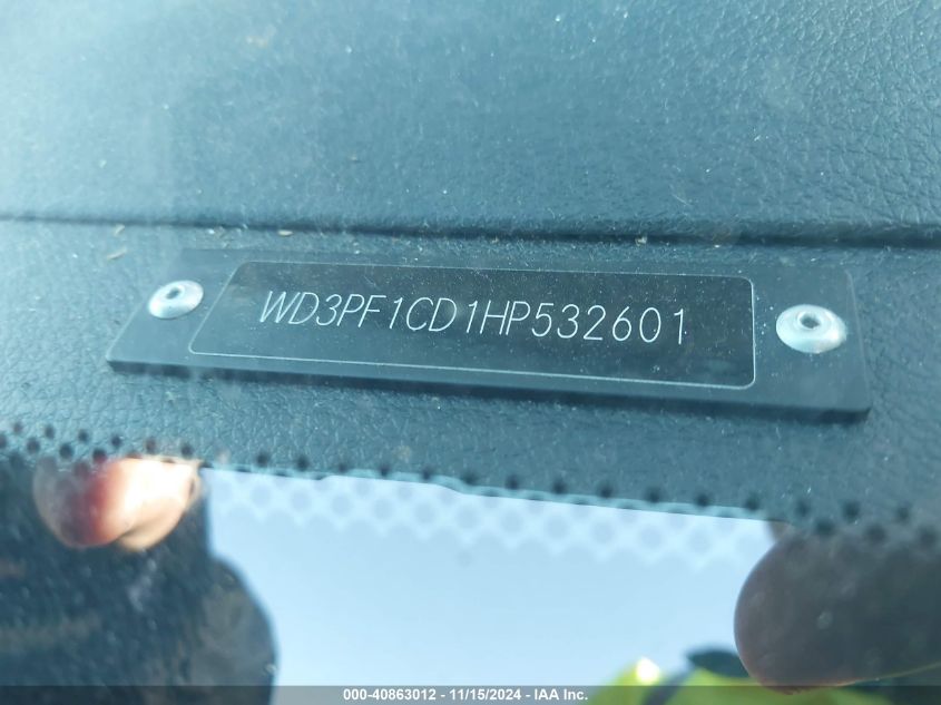 2017 MERCEDES-BENZ SPRINTER 3500 HIGH ROOF V6 - WD3PF1CD1HP532601