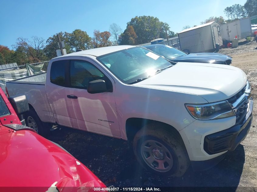 2021 Chevrolet Colorado 2Wd Long Box Wt VIN: 1GCHSBEA0M1106085 Lot: 40863017