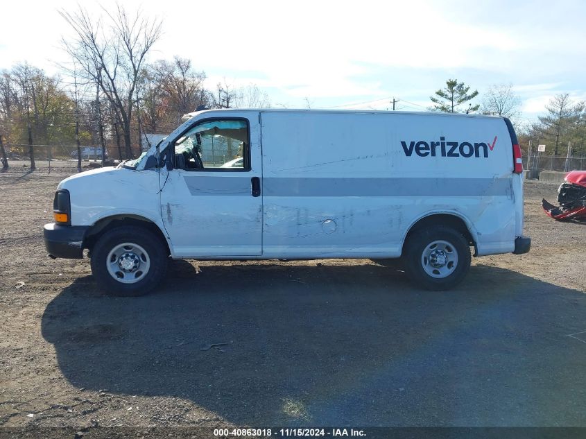 2017 Chevrolet Express 2500 Work Van VIN: 1GCWGAFF8H1350134 Lot: 40863018