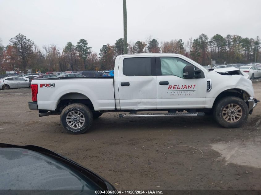 2019 Ford F-250 Xlt VIN: 1FT7W2B61KEF27805 Lot: 40863034