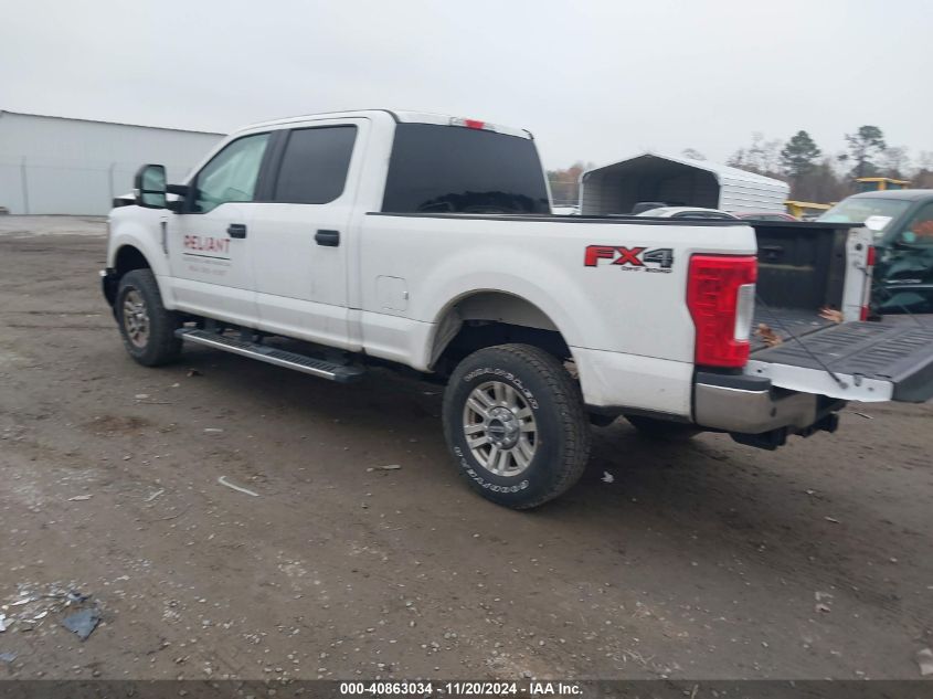 2019 Ford F-250 Xlt VIN: 1FT7W2B61KEF27805 Lot: 40863034