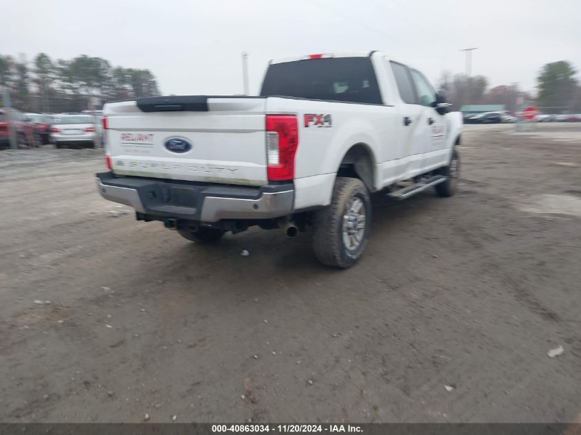 2019 Ford F-250 Xlt VIN: 1FT7W2B61KEF27805 Lot: 40863034