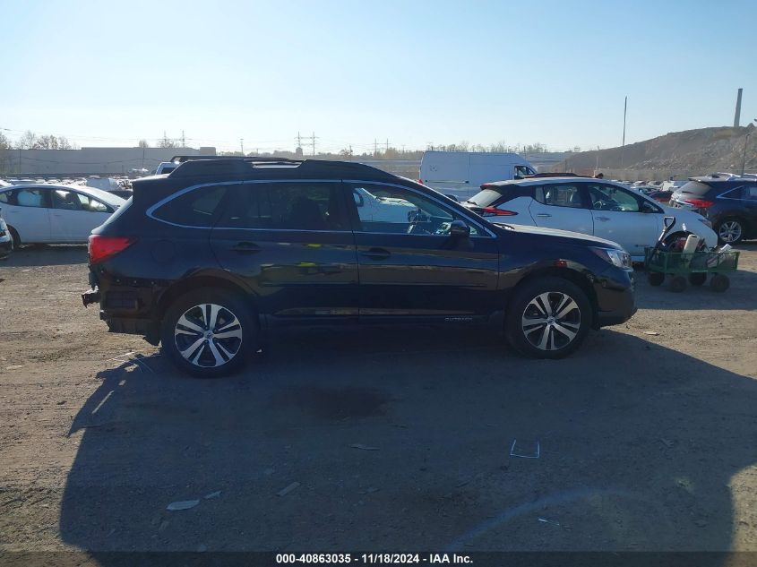 2018 Subaru Outback 2.5I Limited VIN: 4S4BSANC3J3334854 Lot: 40863035