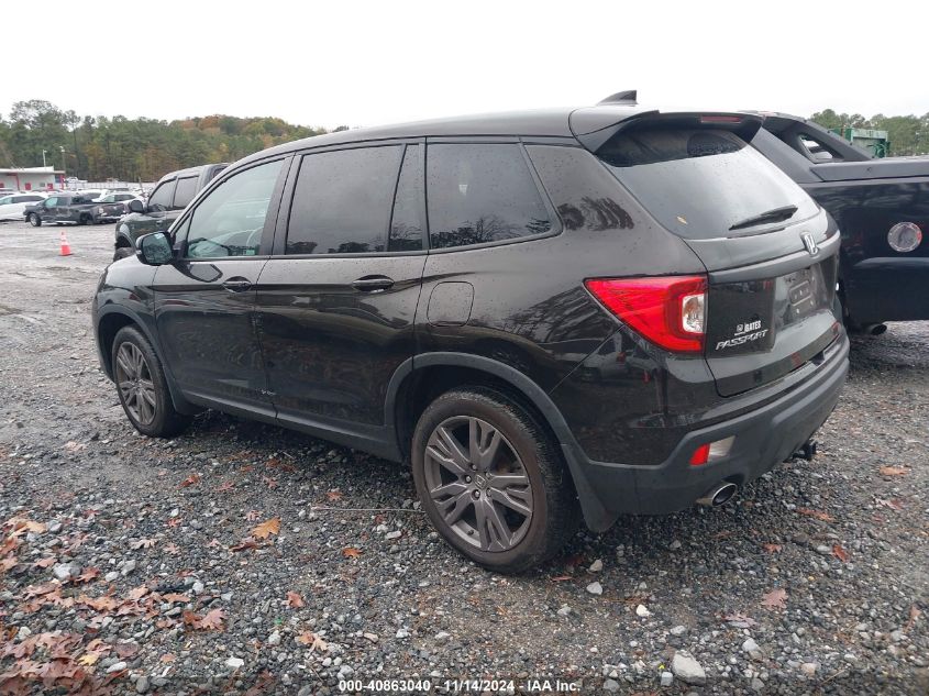 2020 Honda Passport Ex-L VIN: 5FNYF8H55LB002574 Lot: 40863040