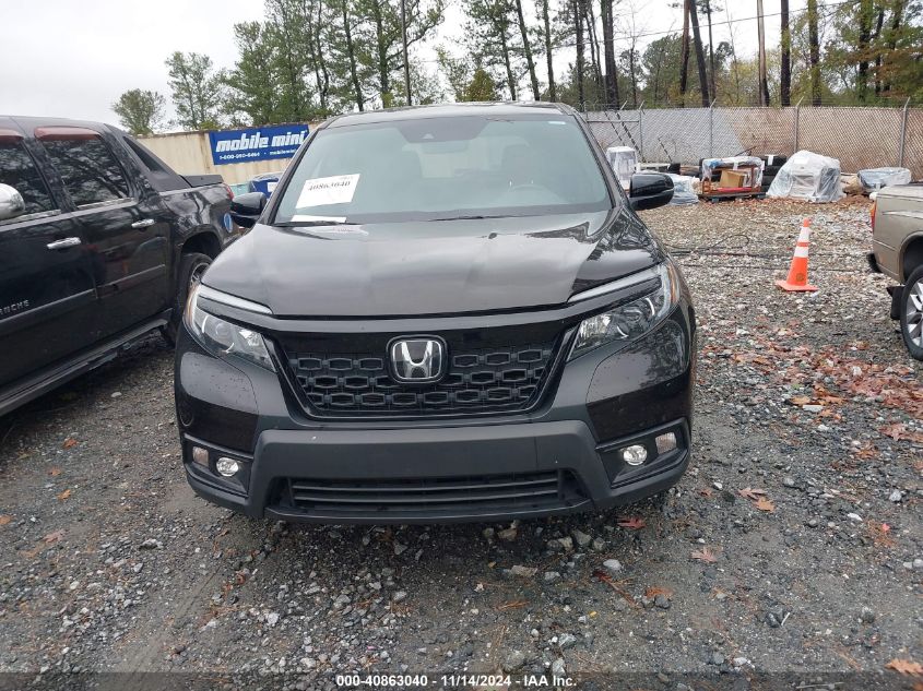 2020 Honda Passport Ex-L VIN: 5FNYF8H55LB002574 Lot: 40863040