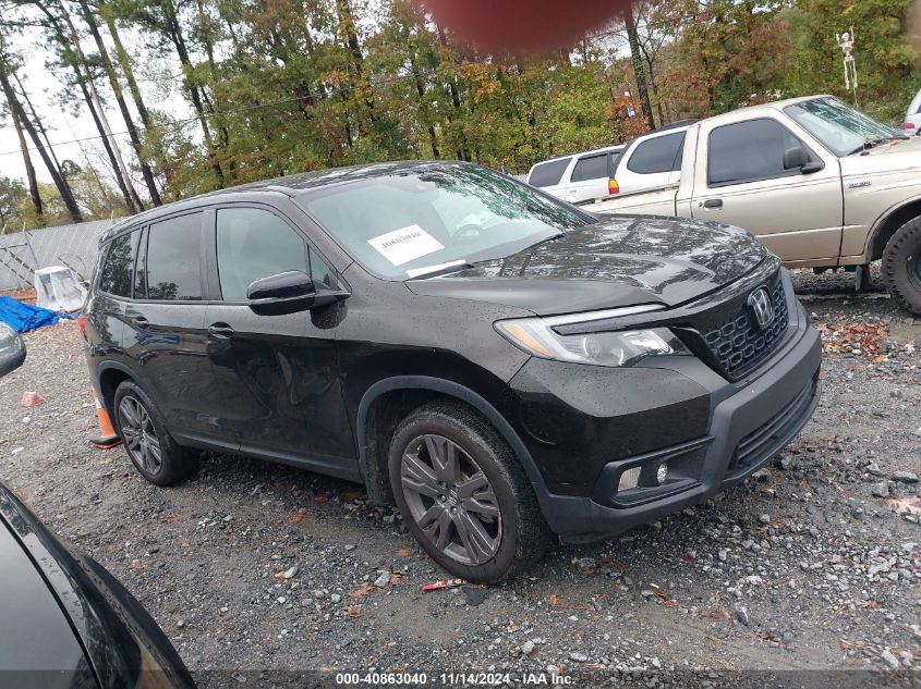 2020 Honda Passport Ex-L VIN: 5FNYF8H55LB002574 Lot: 40863040