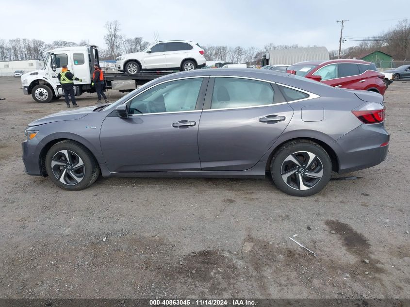 2022 Honda Insight Ex VIN: 19XZE4F51NE010716 Lot: 40863045