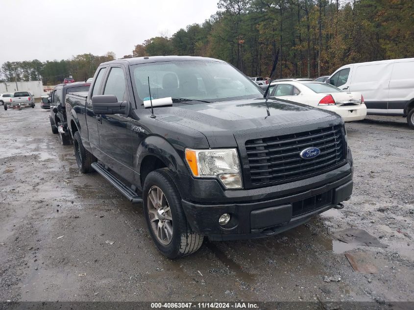 2014 Ford F-150 Stx VIN: 1FTEX1EM8EFD07598 Lot: 40863047