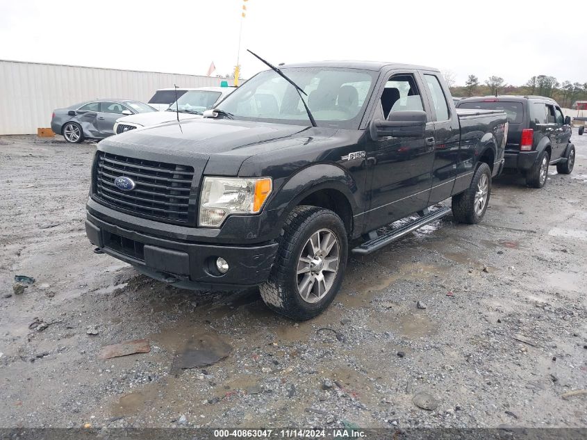 2014 Ford F-150 Stx VIN: 1FTEX1EM8EFD07598 Lot: 40863047