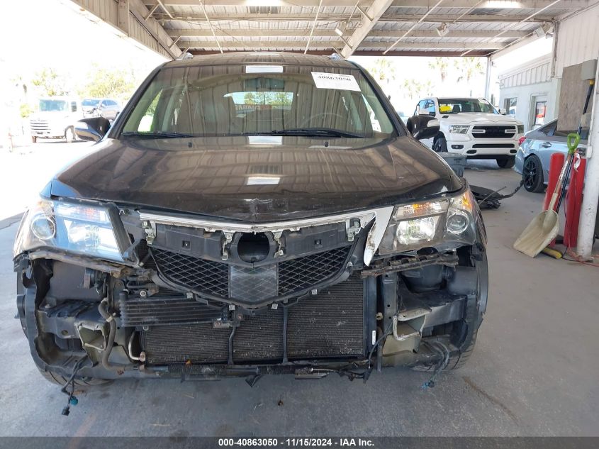 2011 Acura Mdx Advance Package VIN: 2HNYD2H71BH510189 Lot: 40863050