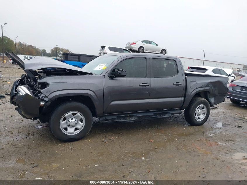 2022 Toyota Tacoma Sr VIN: 3TYAX5GN0NT043454 Lot: 40863054