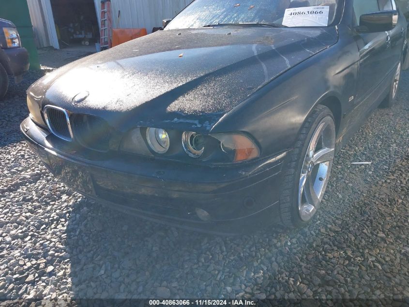 2003 BMW 530Ia VIN: WBADT63463CK37747 Lot: 40863066