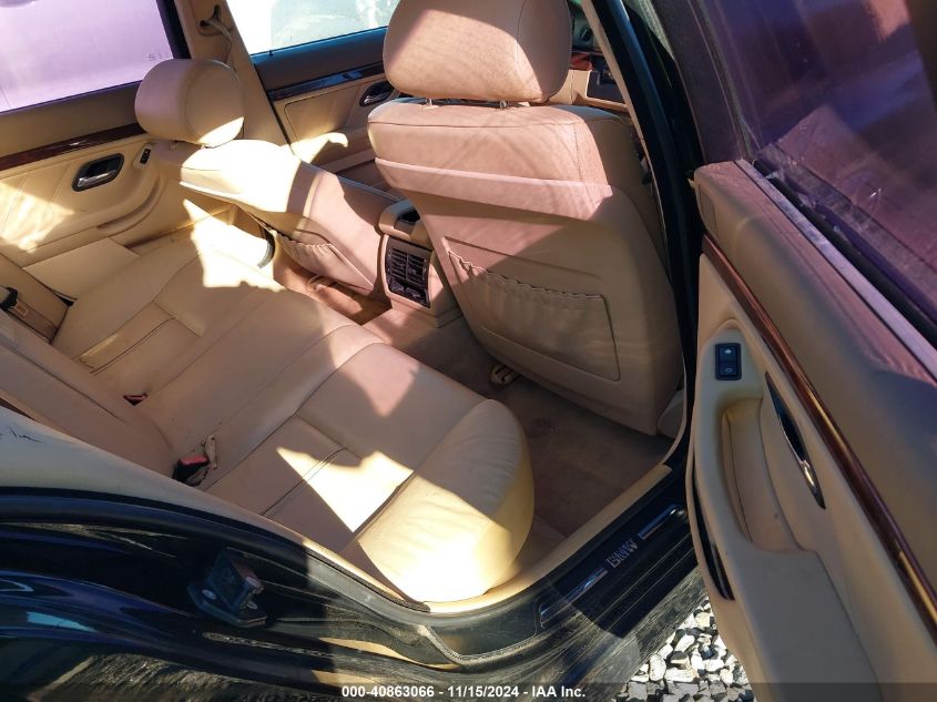 2003 BMW 530Ia VIN: WBADT63463CK37747 Lot: 40863066