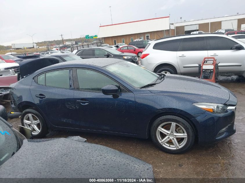 2018 Mazda Mazda3 Sport VIN: 3MZBN1U70JM227305 Lot: 40863088