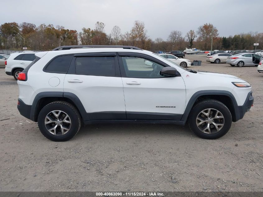 2016 Jeep Cherokee Trailhawk VIN: 1C4PJMBS9GW289405 Lot: 40863098