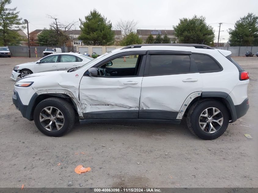 2016 Jeep Cherokee Trailhawk VIN: 1C4PJMBS9GW289405 Lot: 40863098