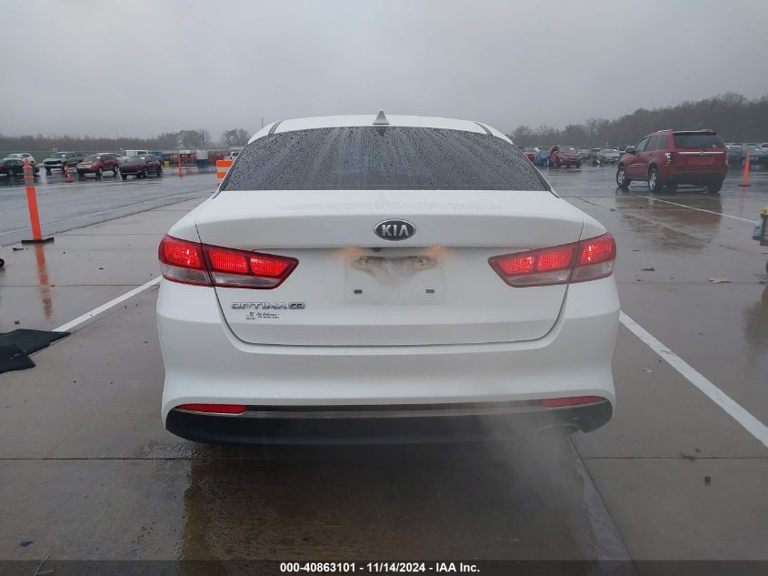 2016 Kia Optima Lx VIN: KNAGT4L31G5073195 Lot: 40863101