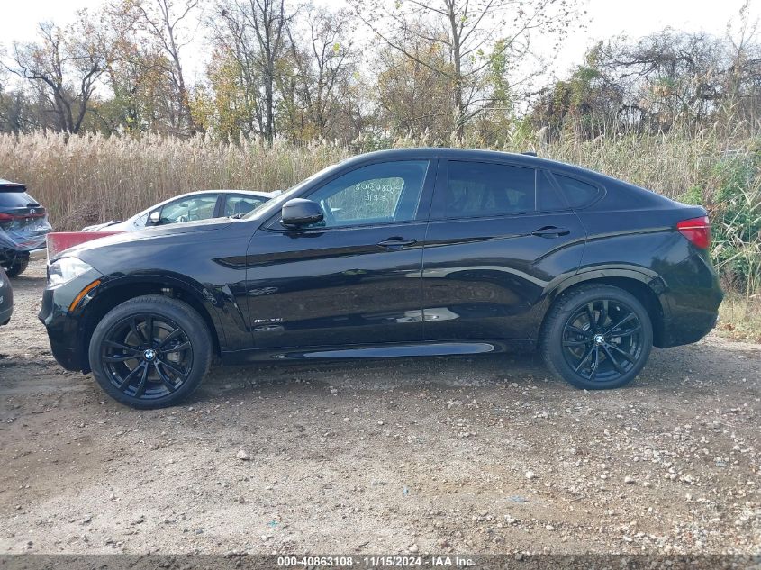 2019 BMW X6 xDrive35I VIN: 5UXKU2C57K0Z64645 Lot: 40863108