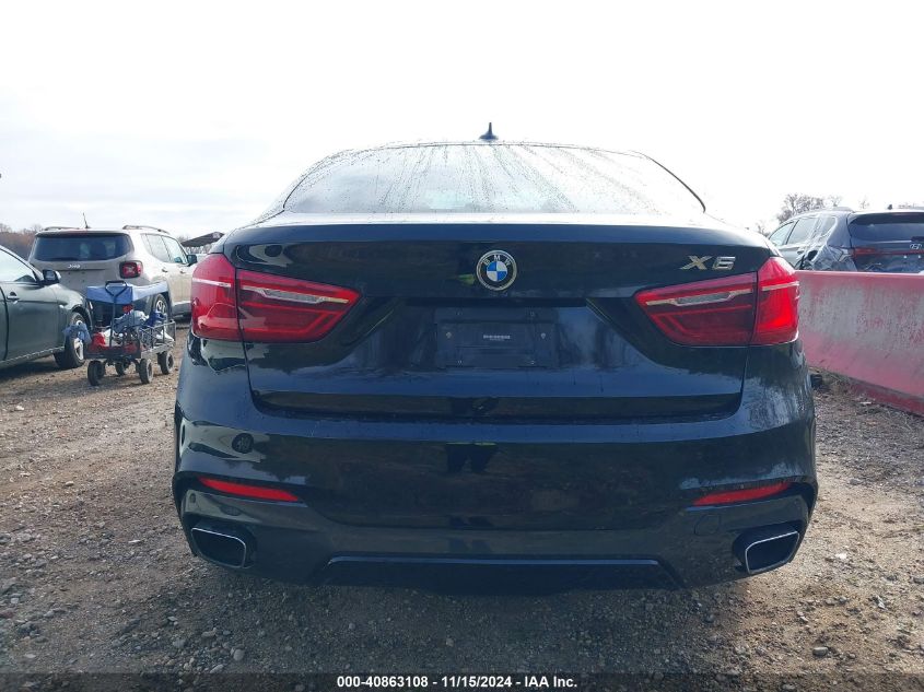 2019 BMW X6 xDrive35I VIN: 5UXKU2C57K0Z64645 Lot: 40863108