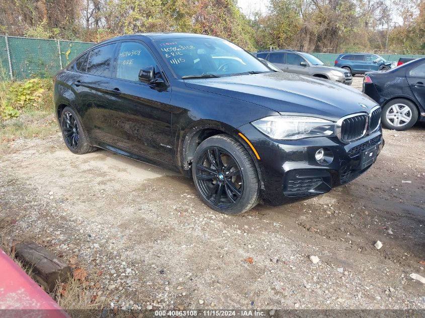 VIN 5UXKU2C57K0Z64645 2019 BMW X6, Xdrive35I no.1