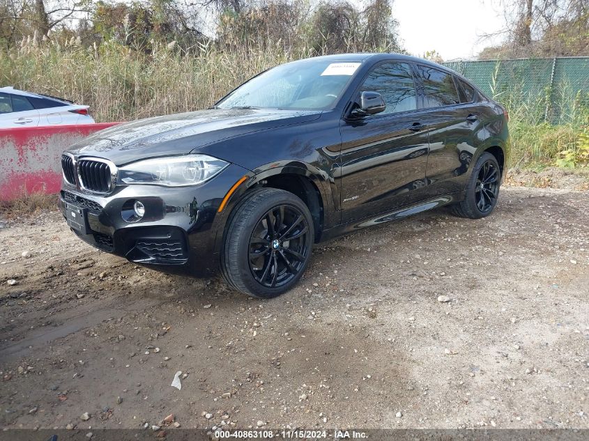 VIN 5UXKU2C57K0Z64645 2019 BMW X6, Xdrive35I no.2