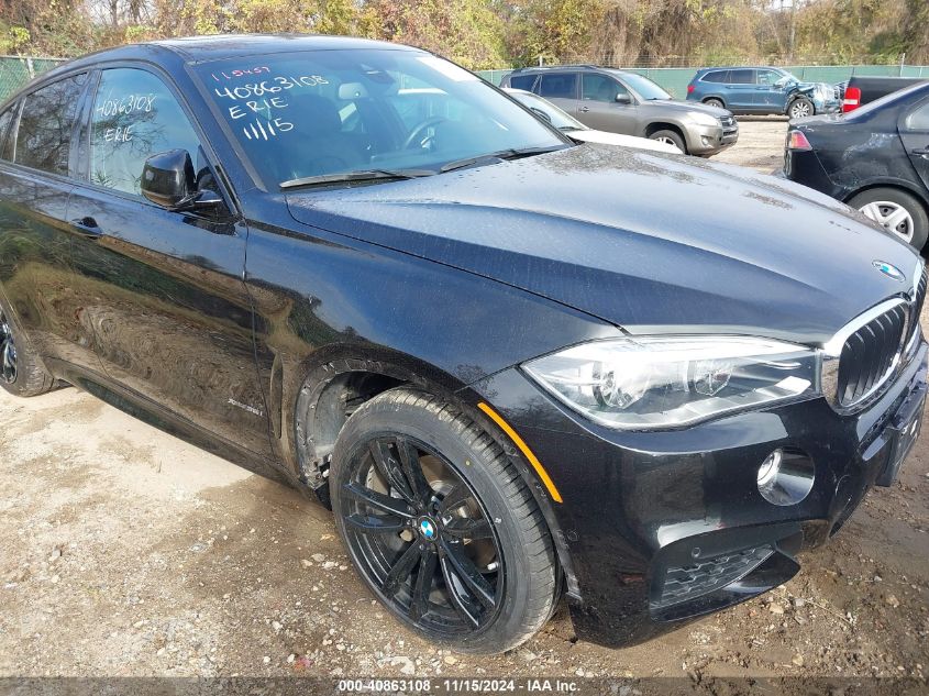 2019 BMW X6 xDrive35I VIN: 5UXKU2C57K0Z64645 Lot: 40863108