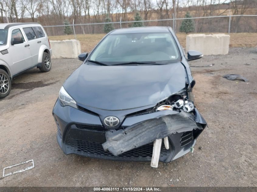 2017 Toyota Corolla Se VIN: 2T1BURHE5HC784887 Lot: 40863111